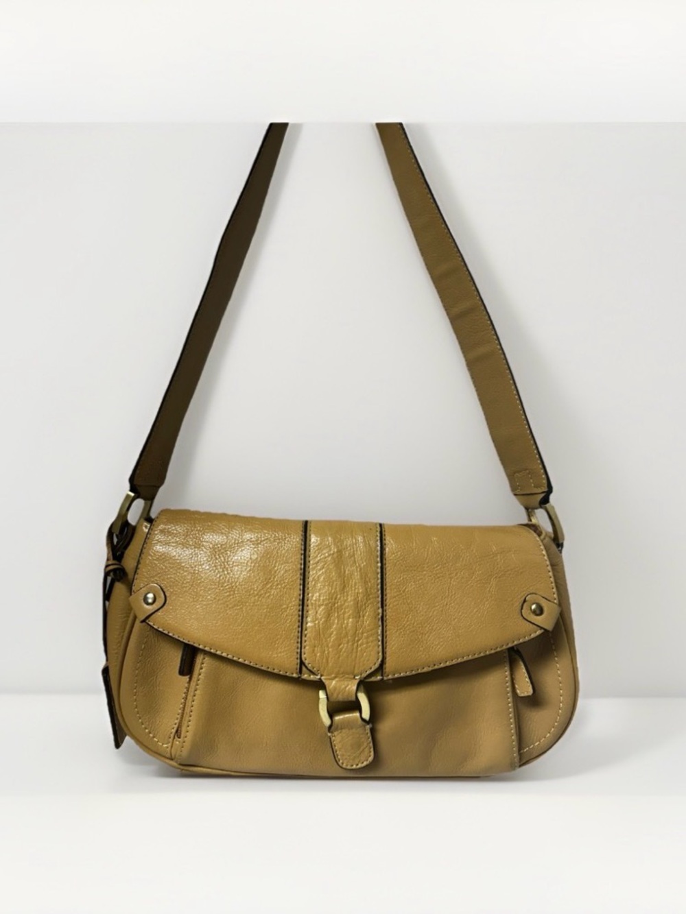 Y2k Genuine Leather Shoulder Bag Boho Chic Retro Style Western Vibe
